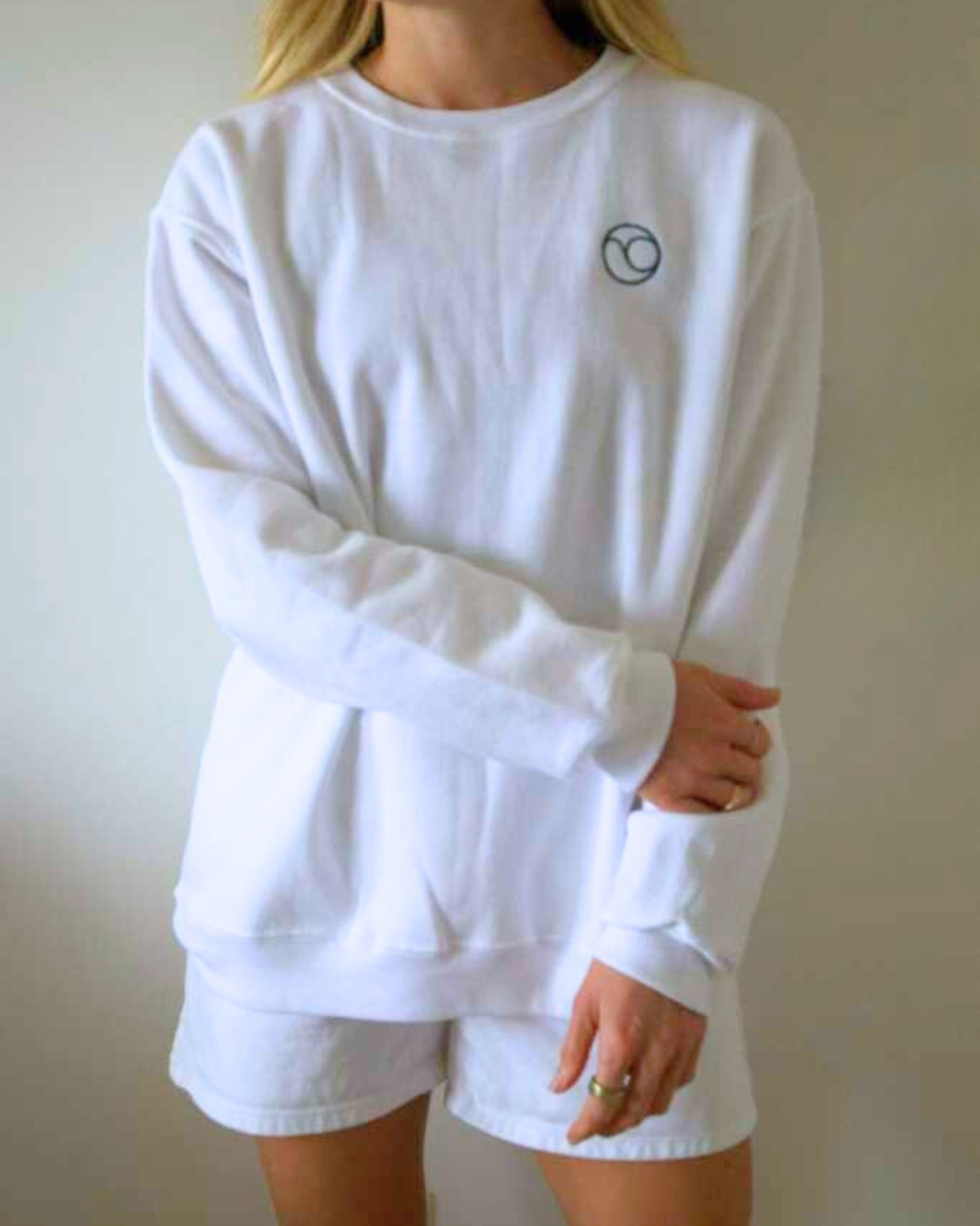 Sudadera Blanca Intus