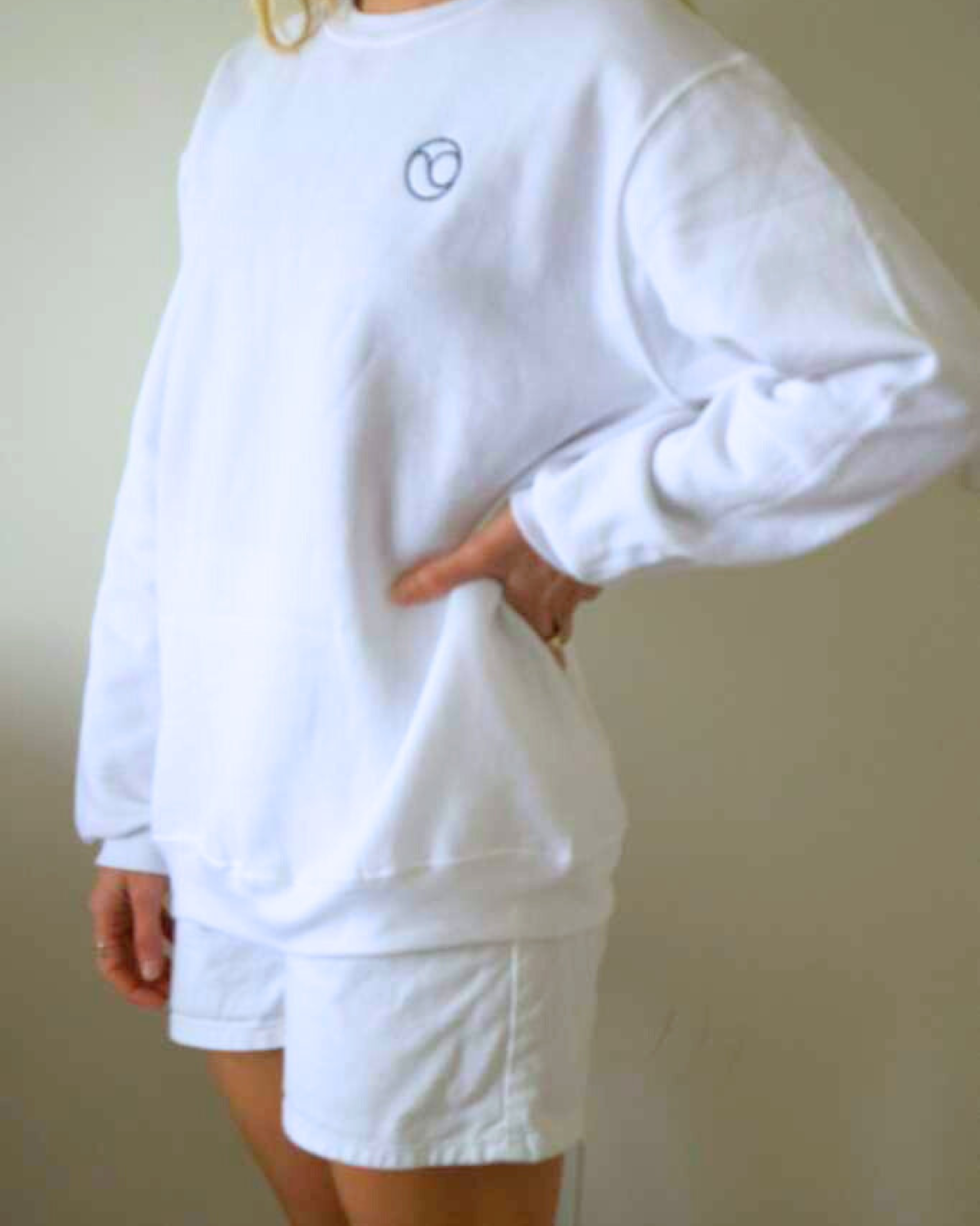 Sudadera Blanca Intus
