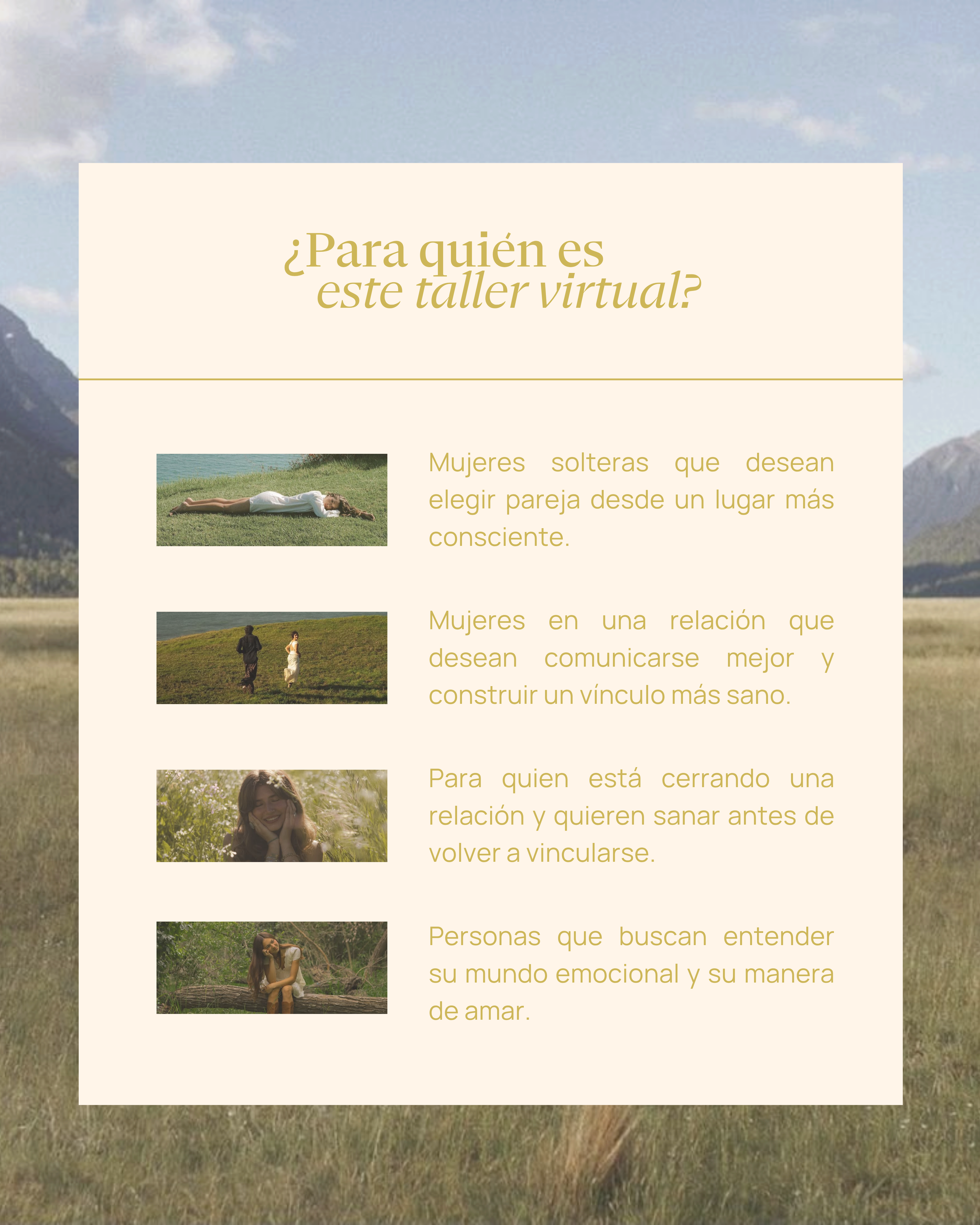 ¿Desde dónde amas? 2