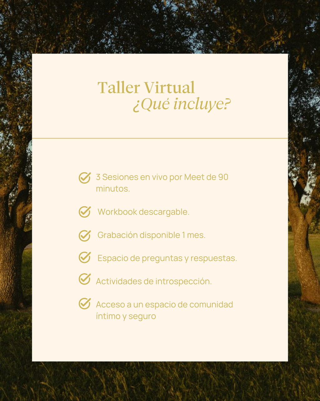 El arte de vivir sin querer controlarlo todo