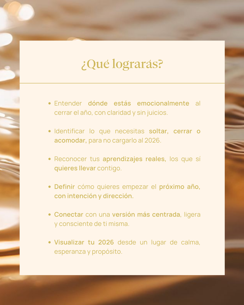 Lo que aprendí este año